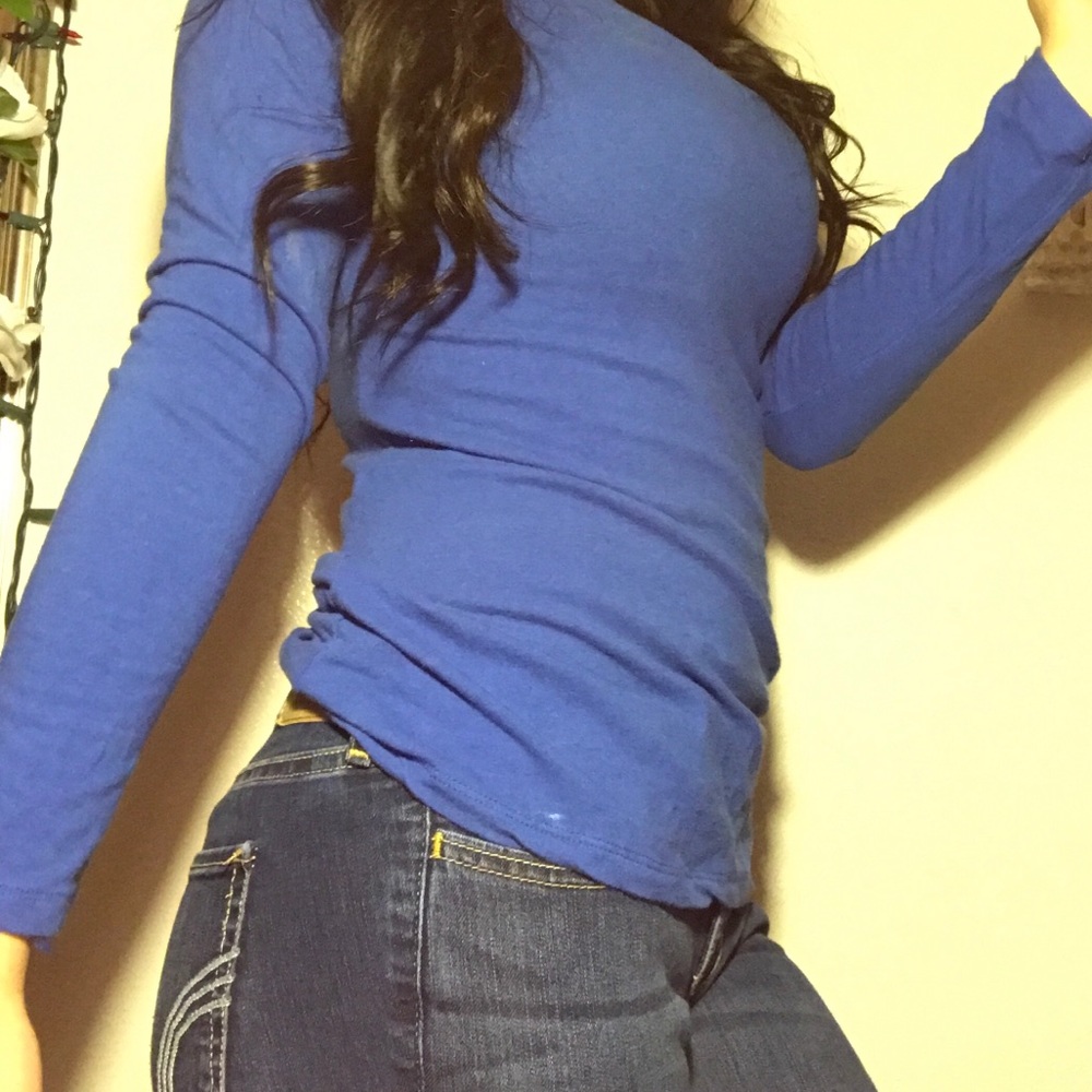 Simple blue long sleeve💙
